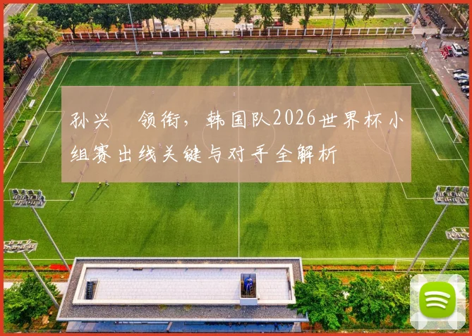 孙兴慜领衔，韩国队2026世界杯小组赛出线关键与对手全解析