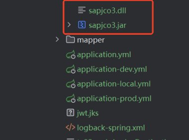 SpringBoot集成SAP的过程及本地IDEA启动和Windows服务器部署