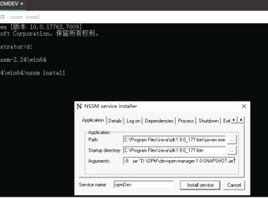 WIndows服务器中使用nssm启动多个Springboot服务的方法